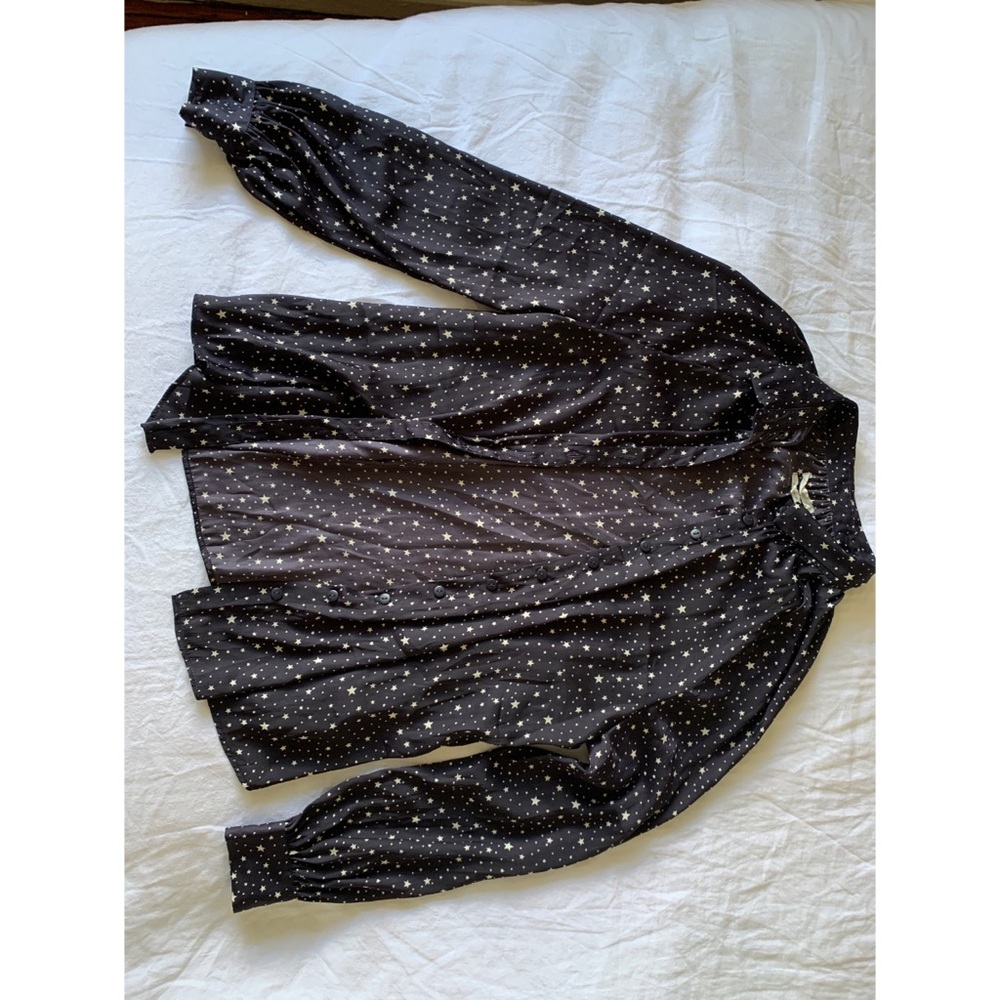 Urban Outfitters Star Print Button Down